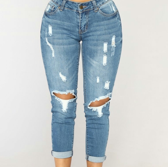 Fashion Nova Denim - Fashion Nova Wax Jeans